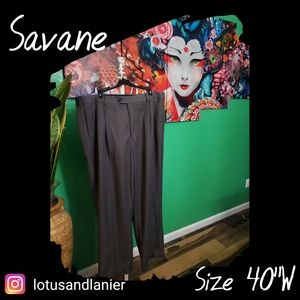 Savane Comfort Plus Dress Pants Sz 40" W